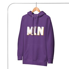 Purple Minnesota Vikings Football Unisex Hoodie S,M,L,XL,2X,3X