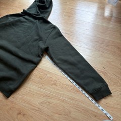 Realtree Camo Lined Hoodie Army Green Embroidered Logo Size L