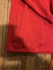 Vintage Bike Quarter Zip Size Large 90s Bicycle Red Fall Winter Bicycle