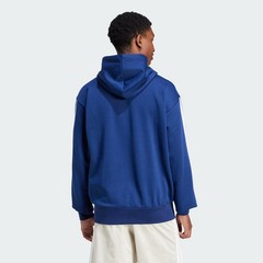 adidas Essentials 3-Stripes Fleece Hoodie Blue