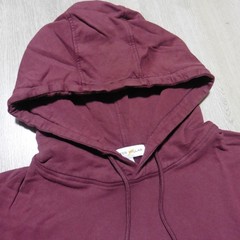 PETER MILLAR Mens M MEDIUM LAVA WASH HOODIE CLARET RED PULLOVER SWEATSHIRT