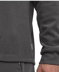 Eddie Bauer Men’s L Lounge Pullover Hoodie Gray Polyester/Spandex Blend N0307