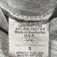 US Air Force Military Sweatshirt Gray Made USA Size S Vintage