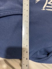 Project Fluent Blue Graphic Hoodie Sweatshirt Pullover Size Large