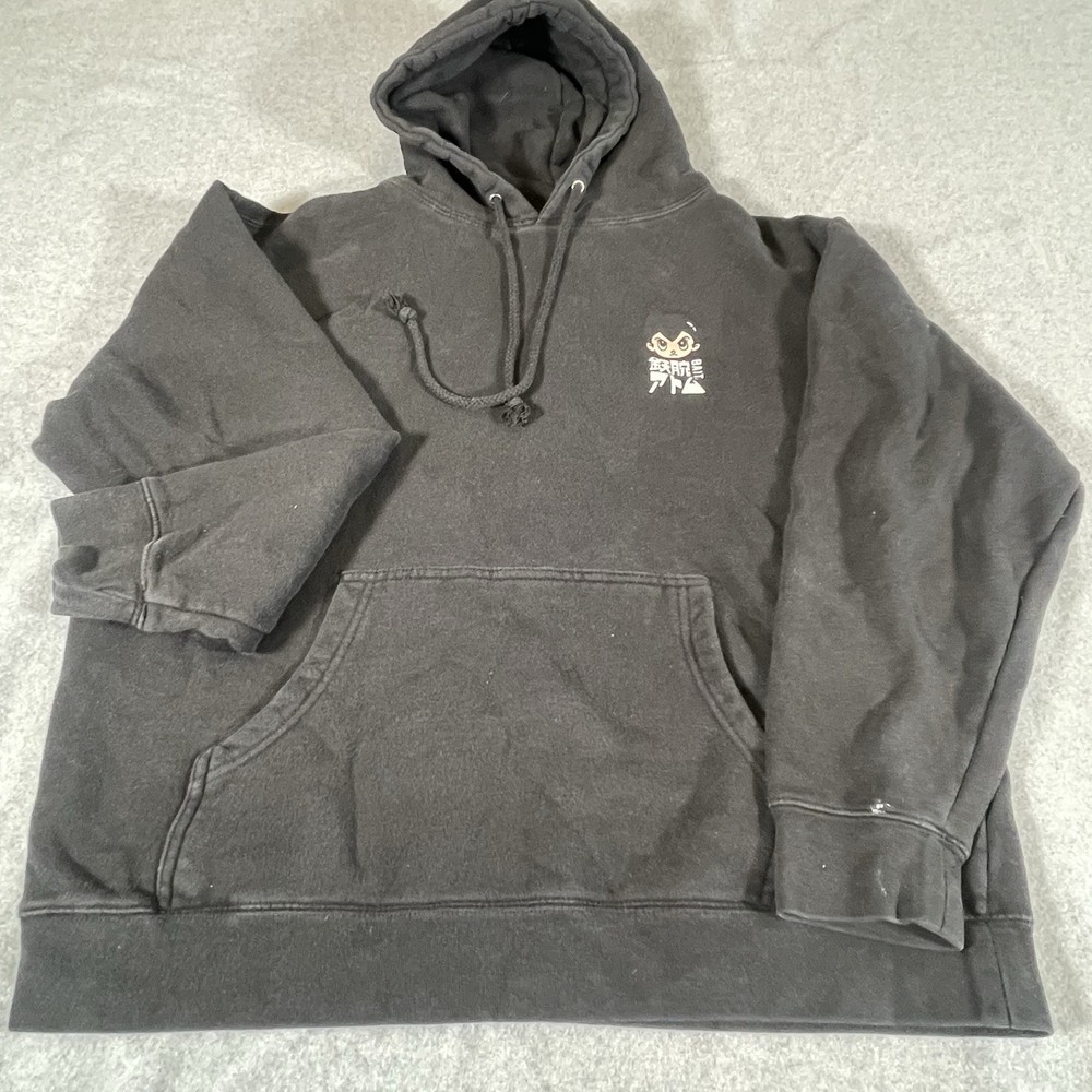Bait Astro Boy Mens Large Hoodie All Over Print Black Hoodie Pullover – Rare