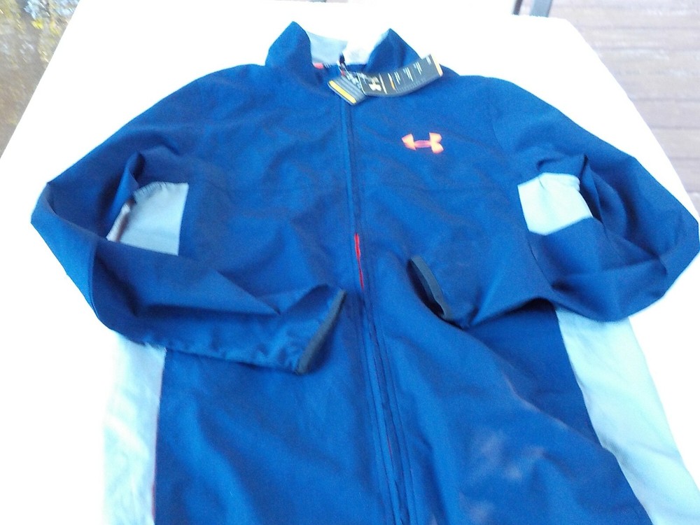 NWT Under Armour All Season Gear regular fit lightweight jacket, mens S, blue