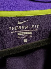 NIKE Therma-Fit Purple Green Colorway “Just Do It ” Hoodie & Crackle AIR Tee XL
