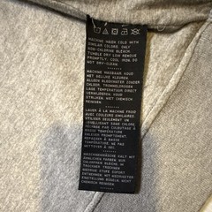 Harley Davidson Hoodie Mens L Grey Quilted Full Zip Jacket 2015 Motorcycle
