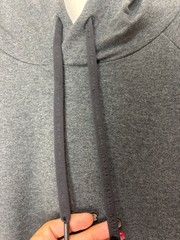 Gaiam Lotus OB Hoodie Mens Medium Charcoal Pullover Stretch Yoga Athletic NWT