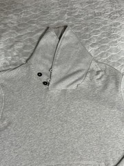 Polo Ralph Lauren Shawl Collar Sweatshirt XL Gray RLPC 1967 Fleece Pullover