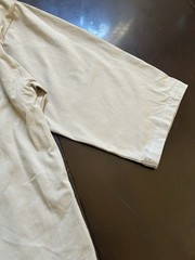 PacSun Mens Tan 3/4 Sleeve Boxy Fit 100% Cotton Shirt Large