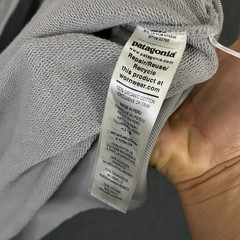 Patagonia Daily Crewneck Sweatshirt Men XL Salt Gray French Terry Organic Cotton