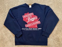 VTG Artisans Sweatshirt Adult Small Blue Leinie’s Leinenkugel Brewing Pullover