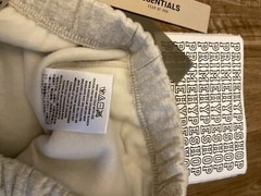 NEW Fear of God Essentials Set Hoodie & Sweatpants Light Oatmeal Size XXS-XL