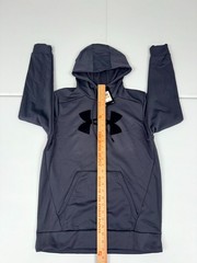 Under Armour Fleece Big Logo Hoodie Mens Gray 1379743 Pick Size NWT $60
