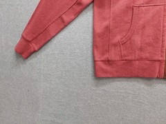 Old Navy Basic Issue Men Hoodie XL Red Full Zip Raglan Sleeve Pockets Casual