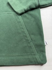 Vtg Nike Pullover Hoodie Sherpa Fleece Green Travis Scott 90s Y2K Mens M RARE