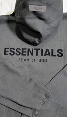 Fear of God Essentials Hoodie Stretch Limo Men’s M Oversized Hoodie NWT