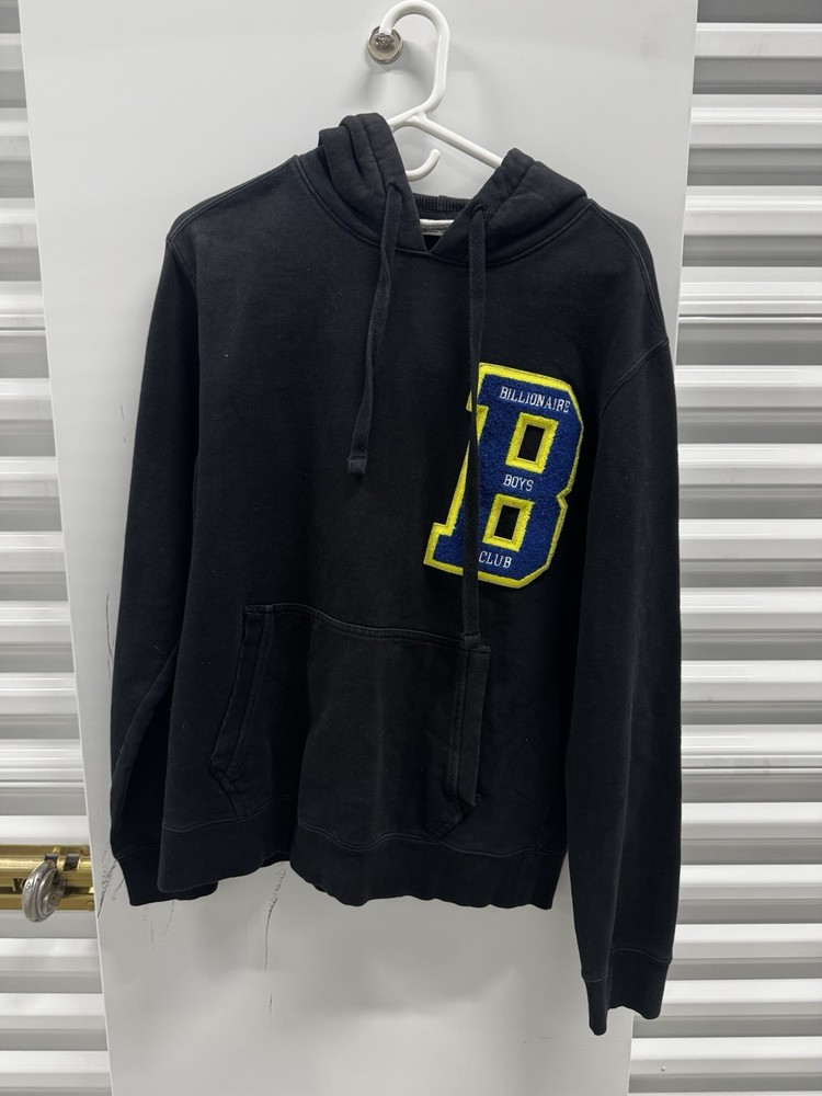 Billionaire Boys Club Varsity Letter Hoodie Black Mens Large