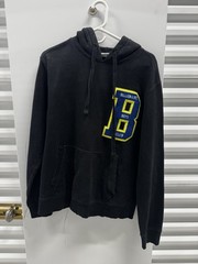 Billionaire Boys Club Varsity Letter Hoodie Black Mens Large