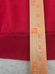 Element Hoodie Sweatshirt Mens XL Red Heavyweight Wind Water Fire Earth Pocket !