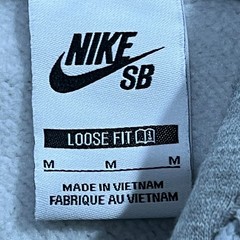 Nike SB Essential Pullover Skateboard Loose Fit Medium Premium Stitch Skate