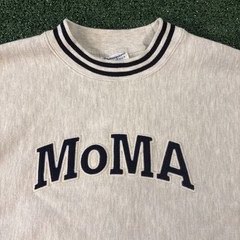 MoMA Museum of Modern Art Champion Reverse Weave Sweatshirt Gray Size Small