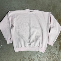 90s hanes white crewneck sweatshirt