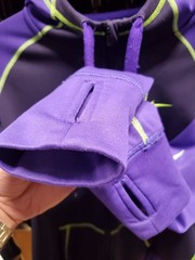 NIKE Therma-Fit Purple Green Colorway “Just Do It ” Hoodie & Crackle AIR Tee XL