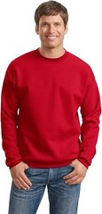 Hanes – Ultimate Cotton Crewneck Sweatshirt – F260 Deep Red – M
