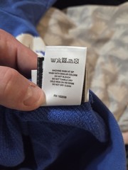Denim Tears Blue Zip-Up Hoodie Sz Small
