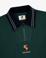 Aime Leon Dore ALD / Porsche Jacquard Crewneck Sweatshirt Pine Grove Size XL