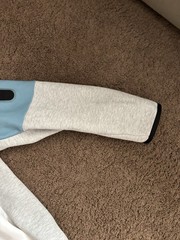 Nike Sportswear Tech Fleece Hoodie Cerulean Blue/White/Grey Mens XL CU4489-424