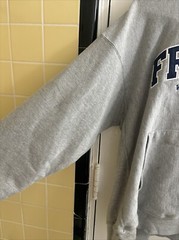 THE FRIENDS SCHOOL WILMINGTON CHAMPION REVRESE WEAVE HOODIE GRAY XL