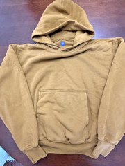 YZY Gap Hoodie Adult Medium (OVERSIZED) Brown Heavyweight Pocket Yeezy Pullover
