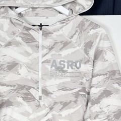 ASRV DSG 0327 1/4 Zip Hoodie White Camo – Men’s Large