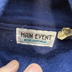 Vintage Main Event Sweatshirt Mens L Multicolor Old Money Grandpa Sailing 1990s