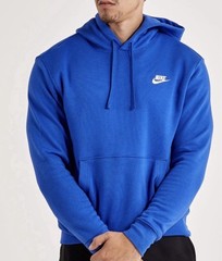 Nike Sportswear Club Fleece Pullover Hoodie Men’s ALL SIZES Royal Blue NEW