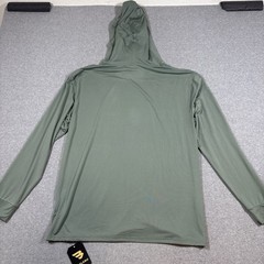 NWT Burlebo Hoodie Men Sz XL Green Performance Stretch Pullover Outdoor