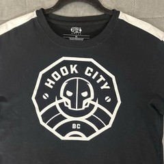Riot Games League of Legends BlitzCrank Hook City Black Long Sleeve Shirt Medium
