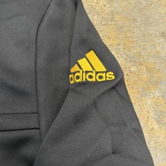Adidas Crew Sweatshirt FQ1497 Black W Gold Logo Men’s Large NWT