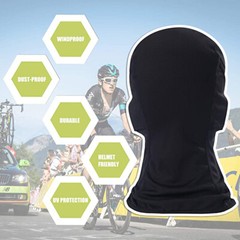Balaclava Face Mask Adjustable Windproof UV Protection Hood for Outdoor Sports