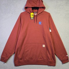 Carhartt Fast Dry Sweater 2XL Tall Mens Brown Lightweight Hoodie Outdoor NWT
