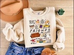 The One Where Its Thanksgiving Sweatshirt Funny Turkey Holiday Unisex Gift