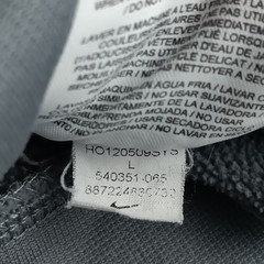 Nike Therma Fit Men’s Gray Full Zip Hoodie Athletic Pullover Size L
