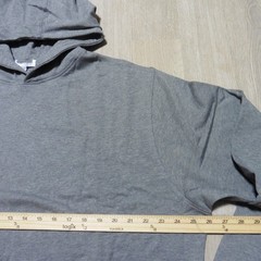 PETER MILLAR Mens XL HOODIE LAVA WASH GALE GREY PULLOVER SWEATSHIRT GOLF