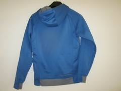 Under Armour Mens Hoodie Blue Gray Full Zip Up Zip Mobile Pocket Sz SM Pre Owned
