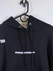 Filling Pieces Mens French Terry Sweatshirt Hoodie Sustainable Black Sz Medium