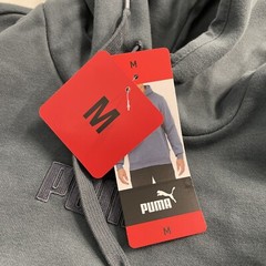 Puma NEW Mens Blue Modern Basics 22 Hoodie Medium M NEW Small mark: Front pocket