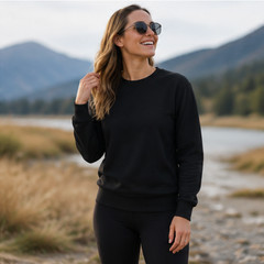 Mens Plain Crewneck Sweatshirt 3 Pack Bulk Lot Solid Pullovers S-3XL